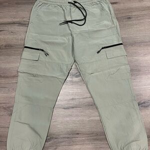 PacSun Men's Cargo Pants - Sage Green